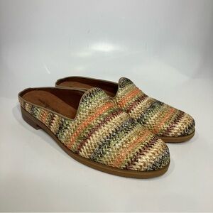 Walking Cradles multicolored mules round toe size 11